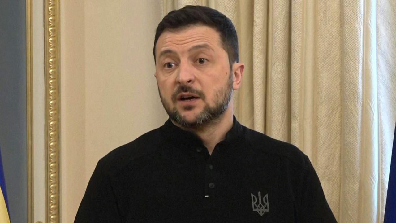 Zelenskiy says russia has gathered 50000 troops offensive northern ukraine