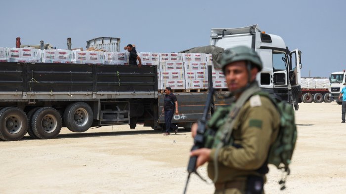 Israeli strike aid point kills 26 rafah hamas affiliated media say