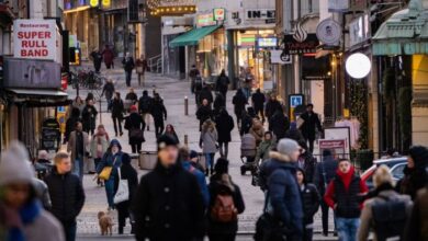 Swedish economy shrank first quarter revised data shows