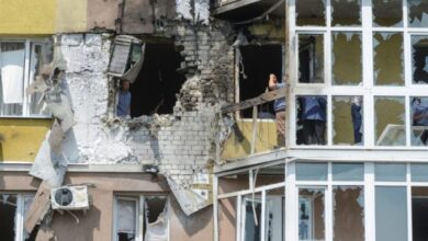 Ukrainian drones damage hospital homes russias kursk official says