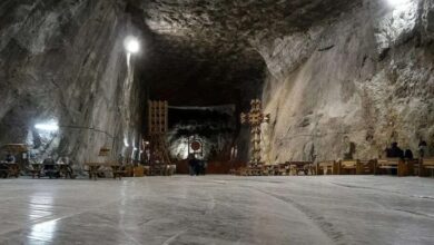 Heavy floods threaten romanias praid salt mine tourism magnet