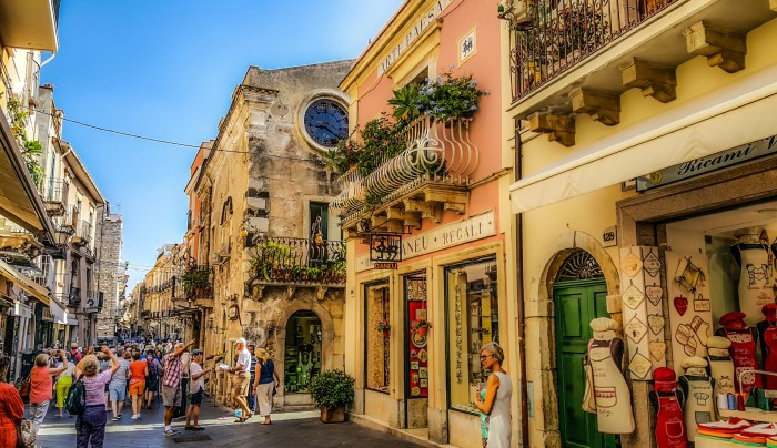 Taormina Italy Free Stock Photo - Public Domain Pictures Italy q1 gdp confirmed 03 qq yy rate revised up