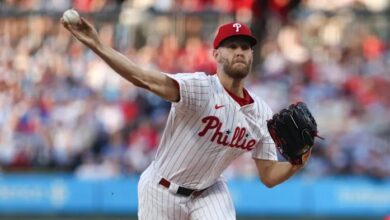Phillies bryce harper out starting lineup game 1 vs braves