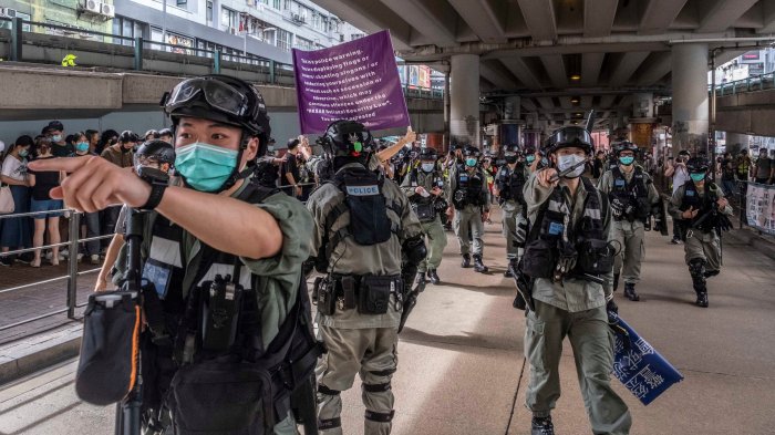 Hong kong leader says national security scrutiny restaurants is necessary