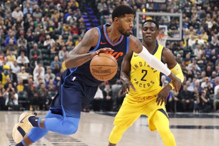 Thunder Beat Pacers 126-106 For 4th Straight Victory Thunder pack counterpunch game 2 even series with pacers