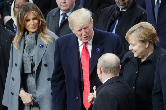 Trump putin brand wwii victory