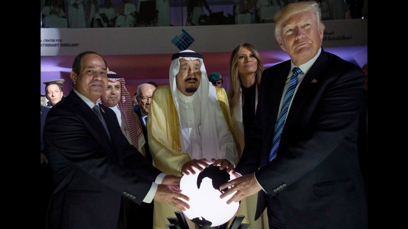Trump saudi middle east trip