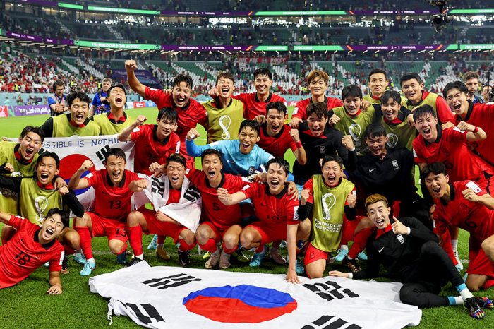 South korea beat iraq qualify 11th successive world cup