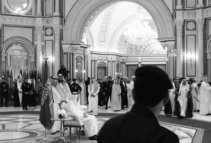 Trump middle east tour photos