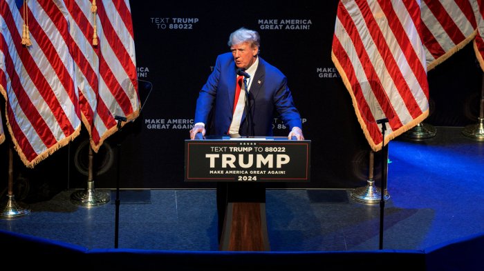 Trump’s Standing in the Republican Party Is Under Attack, but Moving On ... Trump warns protests army parade will be met with very big force