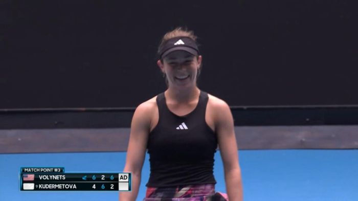 American stars heat up courts at Australian Open - Good Morning America Aussie day sports american stars stripes shorts us open