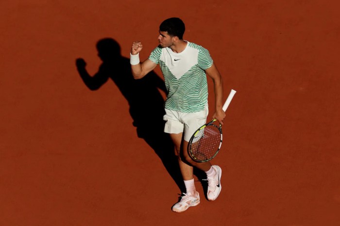 Alcaraz sinner face big tests set up dream french open final