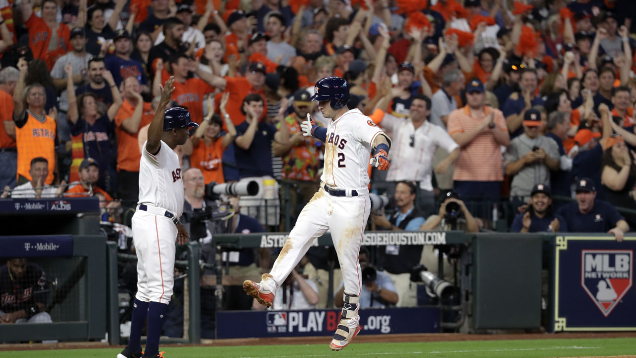Astros score 3 in 7th to beat A’s 5-2 and lower magic number to 1 Astros score twice 10th beat guardians