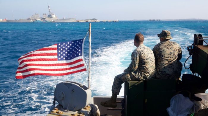 Facing China, the Philippines and U.S. Join in Biggest Military Drill ... Us militarys logistics drill aims burnish east asia crisis response
