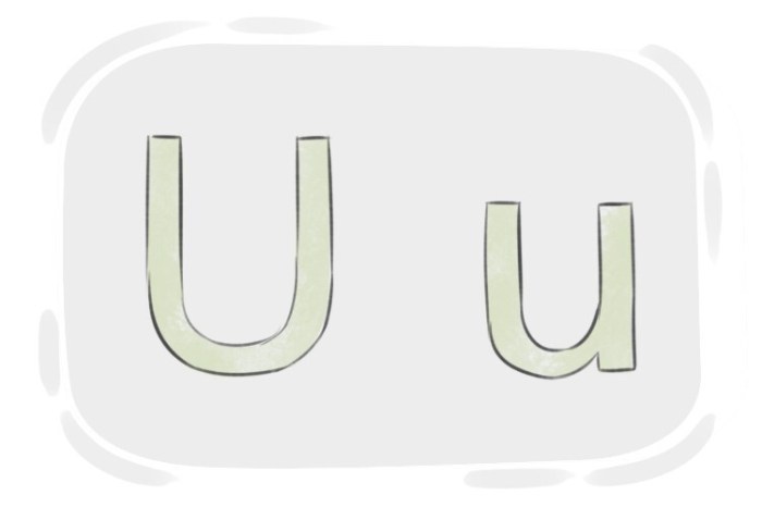 Alphabet letter u green 3d render 19776127 PNG Us ethane vessels stall amid curbs exports china