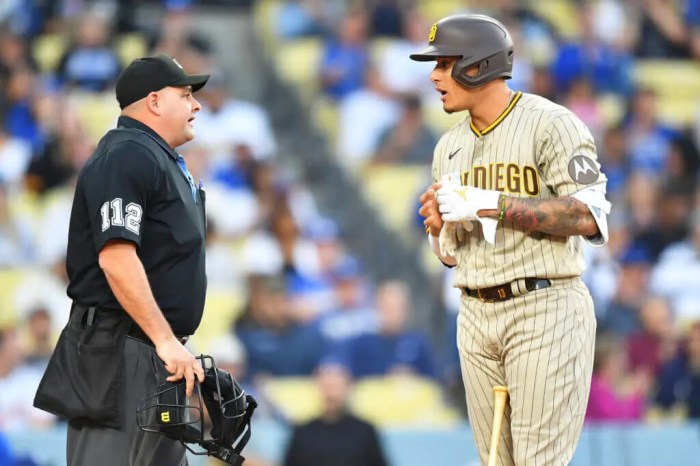 Manny machados homer all padres need beat brewers