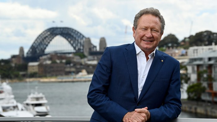 Green energy andrew forrest fortescue