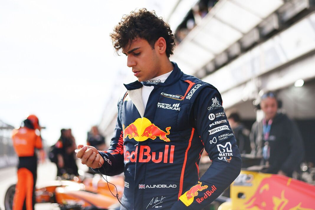 Arvid lindblad 17 gets f1 exemption after red bull request