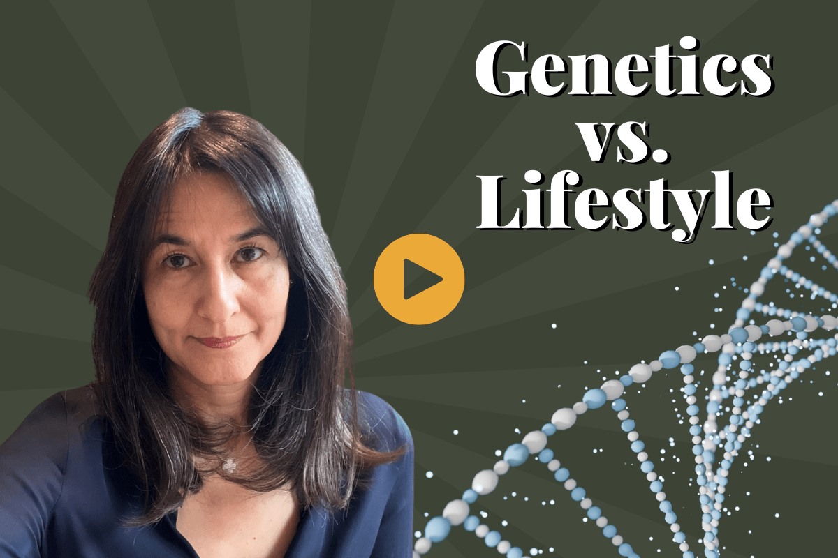 Genes vs lifestyle longevity study