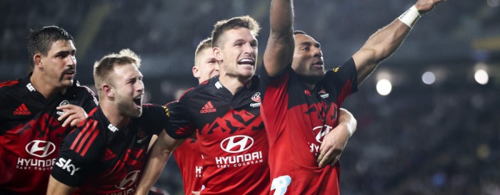 Blues surge into super rugby semi final grudge match with crusaders
