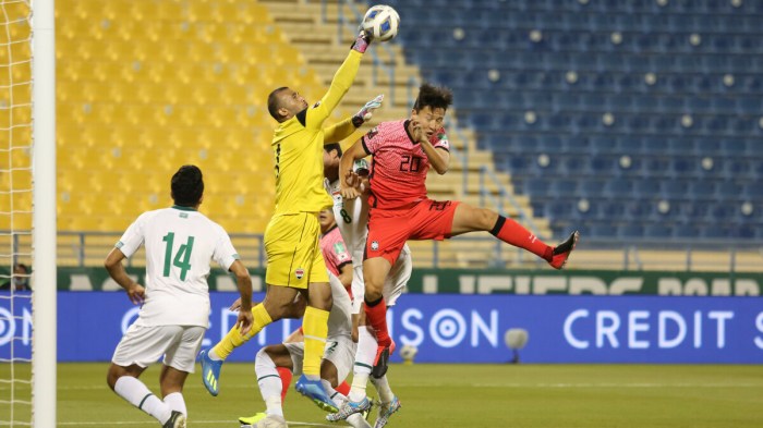 South Korea advances at World Cup after wild finish to group | AP News South korea beat iraq qualify 11th successive world cup