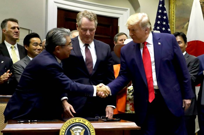 Japan us trade talks rice agriculture protectionism reform trump tariffs