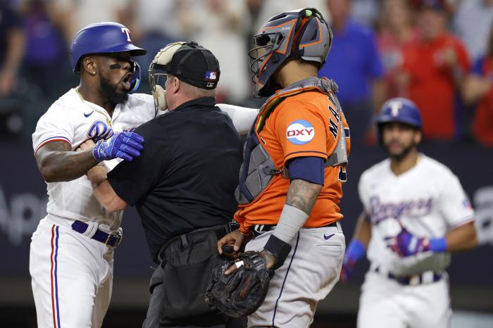 Astros score twice 10th beat guardians