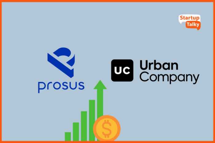 Investment of Million to Be Made by Prosus in Urban Company Prosus chief investment officer ervin tu step down