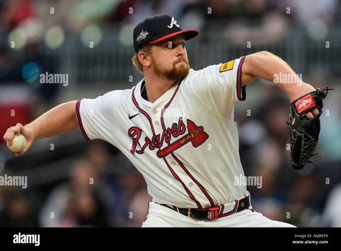 Atlantas spencer schwellenbach tosses complete game win over brewers