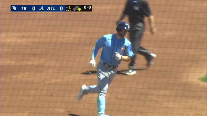 Brandon lowes hr helps rays take down rangers