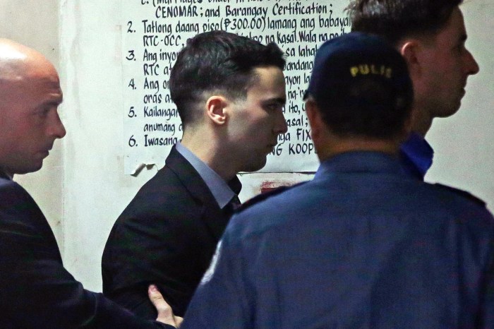 Marines la prisoner swaps philippine impeachment trial warner bros