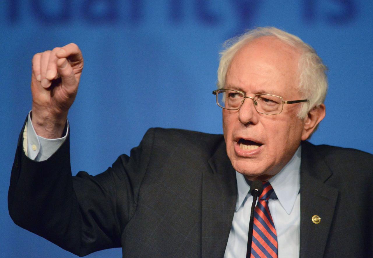 WATCH: Bernie Sanders Makes Surprise Appearance at… Bernie sanders coachella appearance speech donald trump warning
