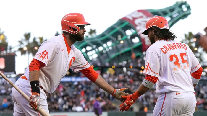 Giants overtake rockies seventh consecutive win