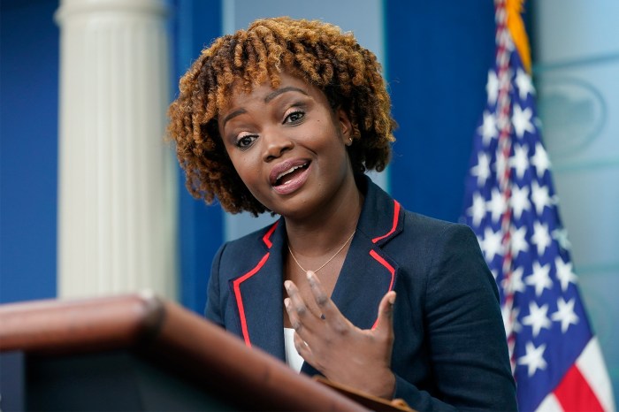 Jean-Pierre Laughs Out Loud At Reporter Who Notes Biden Schedule And ... Ex biden press secretary jean pierre switches democrat independent