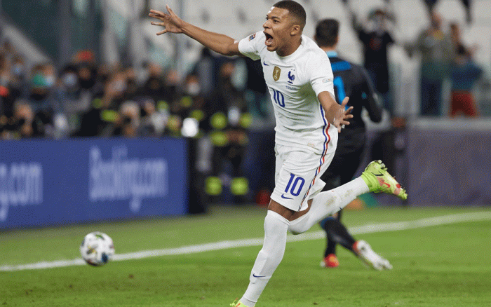 France eases off-field woes ahead of World Cup with comfortable 2-0 ... Mbappe olise earn france third place nations league