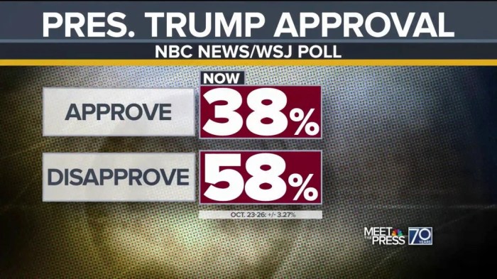 Trump poll approval inflation