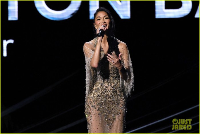 NICOLE SCHERZINGER Arrives at 77th Annual Tony Awards in New York 06/16 ... Nicole scherzinger wins first tony