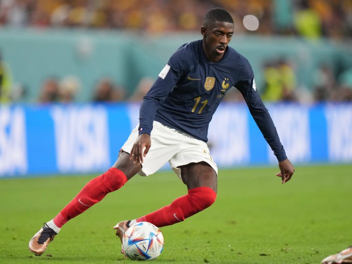 Champions league trophy dembele get winners welcome french open