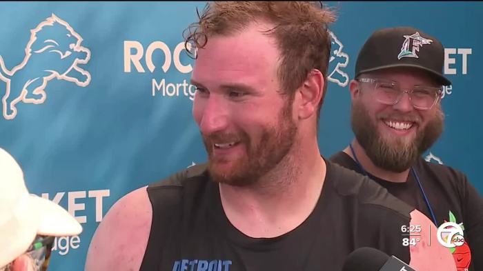 Camp Spotlight: Offensive lineman Frank Ragnow Lions c frank ragnow retires age 29