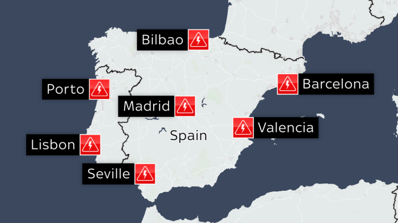 Spain portugal france power outage what to know