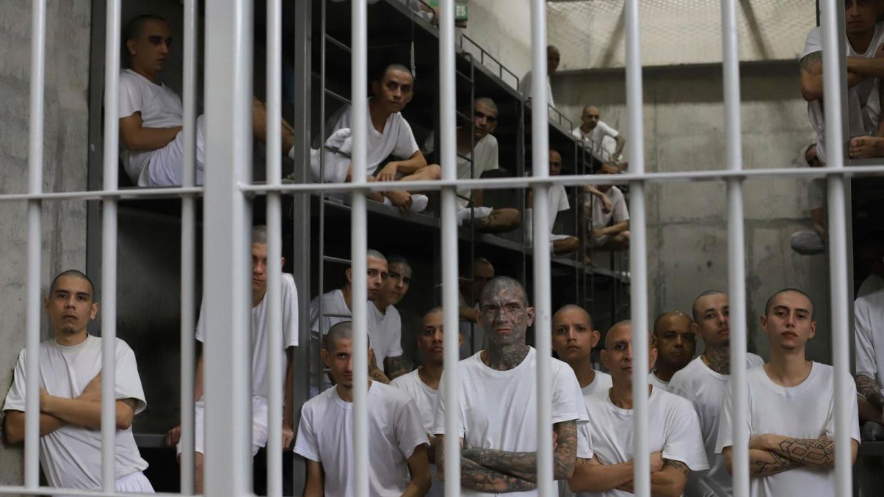 Trump wants to send ‘dangerous’ Americans and deportees to this prison ... Trump escalates fight over deportees in el salvador weighs sending americans there next
