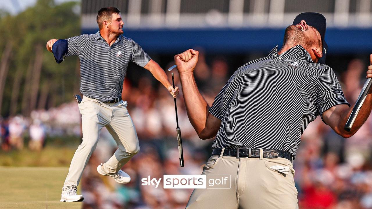 Bryson DeChambeau Celebrates U.S. Open Win With Trump Family - The Spun Scheffler dechambeau set ultimate us open test oakmont