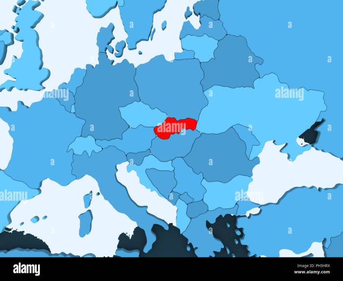 Simple outline map of Slovakia with capital location 21840856 Vector ... Slovakia cannot support new eu sanctions against russia without energy solutions