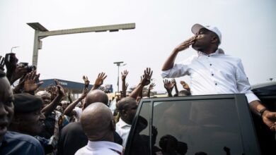 Congo ex president kabila makes first public appearance rebel held goma