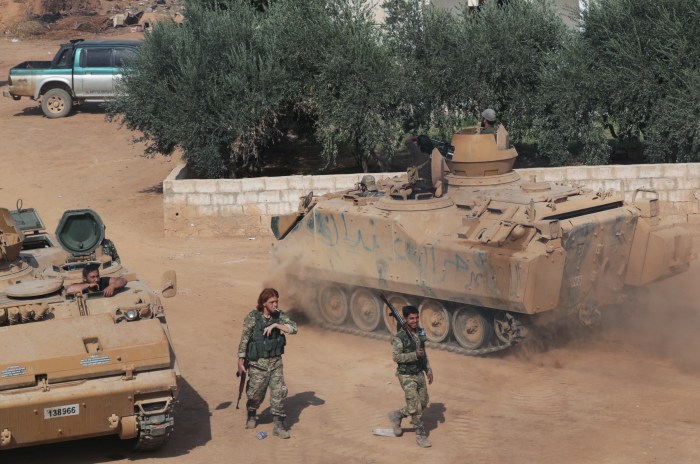 Us scale down its military bases syria envoy says