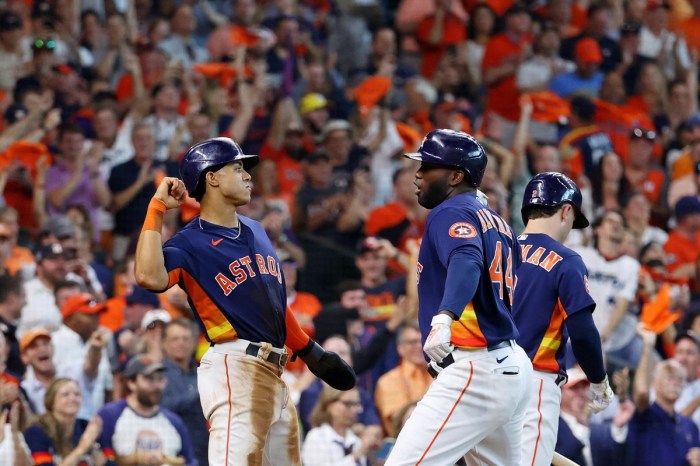 Houston Astros Season in Review: Rookie Shortstop Jeremy Peña - Sports ... Jeremy pena astros take aim guardians