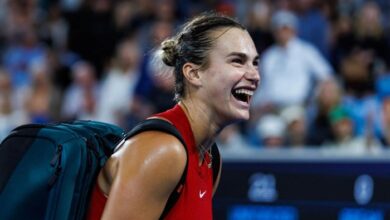 Sabalenka zheng sizzle sunny day french open