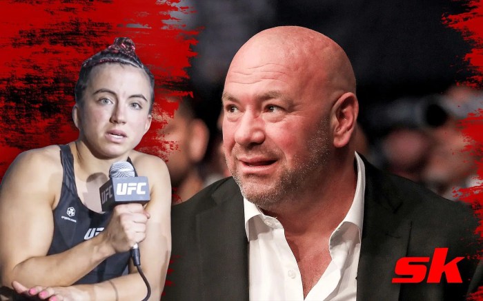 Maycee barber i owe an apology ufc after seizure late dropout
