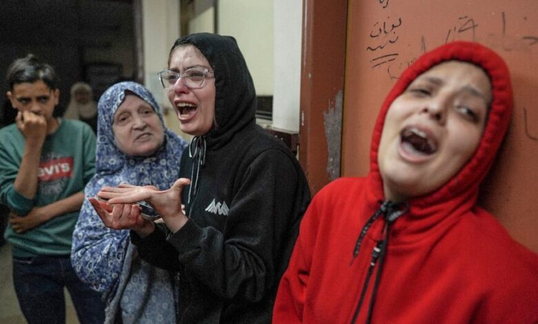 Israeli strike aid point kills 26 rafah hamas affiliated media say
