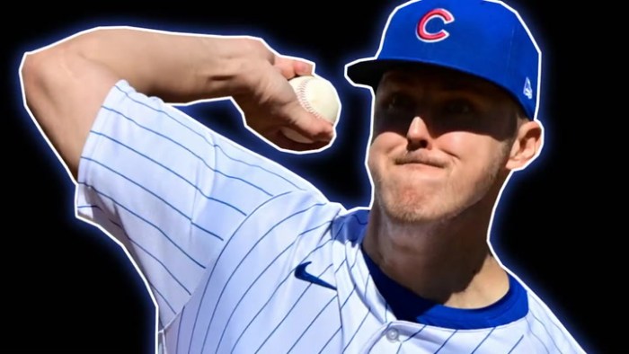 Ben brown shines mound cubs blank reds